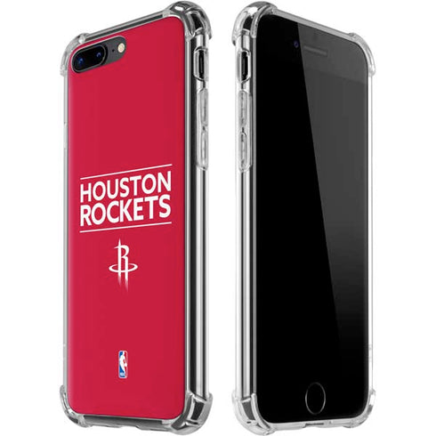NBA Houston Rockets Standard - Red iPhone 7/8 Plus Clear Case