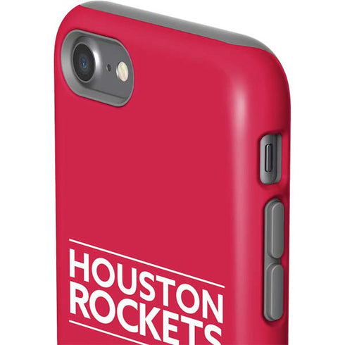 NBA Houston Rockets Standard - Red iPhone SE (2nd & 3rd Gen) Pro Case