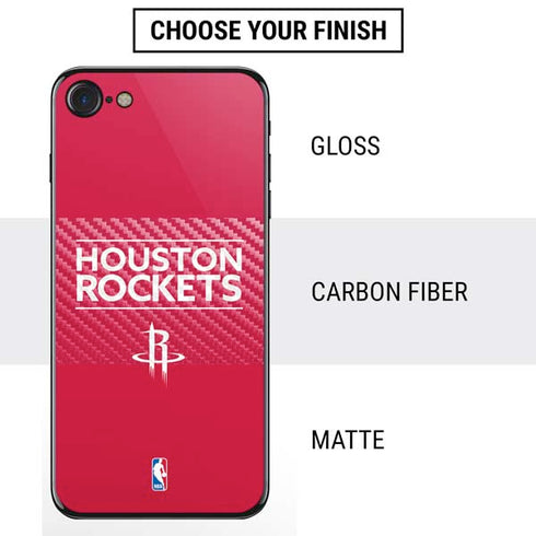 NBA Houston Rockets Standard - Red iPhone SE (2nd & 3rd Gen) Skin
