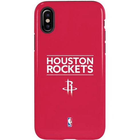 NBA Houston Rockets Standard - Red iPhone X Pro Case