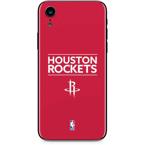 NBA Houston Rockets Standard - Red iPhone XR Skin