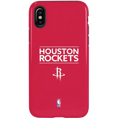 NBA Houston Rockets Standard - Red iPhone XS Pro Case