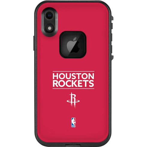 NBA Houston Rockets Standard - Red LifeProof Fre iPhone Skin