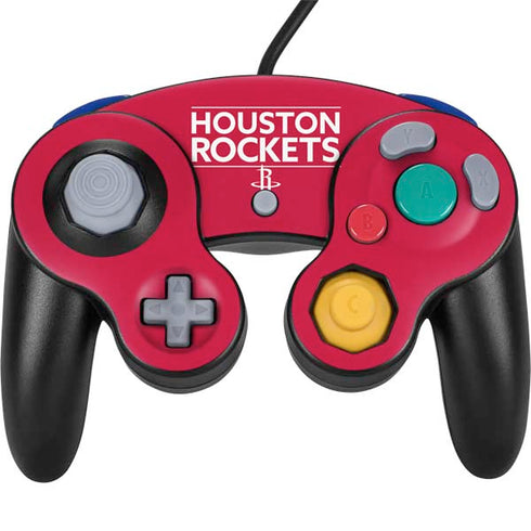NBA Houston Rockets Standard - Red Nintendo GameCube Controller Skin