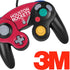 NBA Houston Rockets Standard - Red Nintendo GameCube Controller Skin