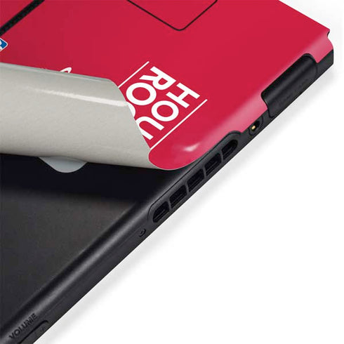 NBA Houston Rockets Standard - Red Nintendo Switch Bundle Skin