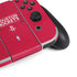 NBA Houston Rockets Standard - Red Nintendo Switch OLED (2021) Skin