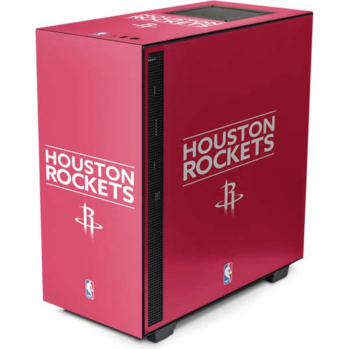 NBA Houston Rockets Standard - Red NZXT H510 Compact ATX Mid-Tower Case Skin