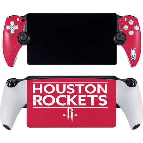 NBA Houston Rockets Standard - Red PlayStation Portal Remote Player Skin