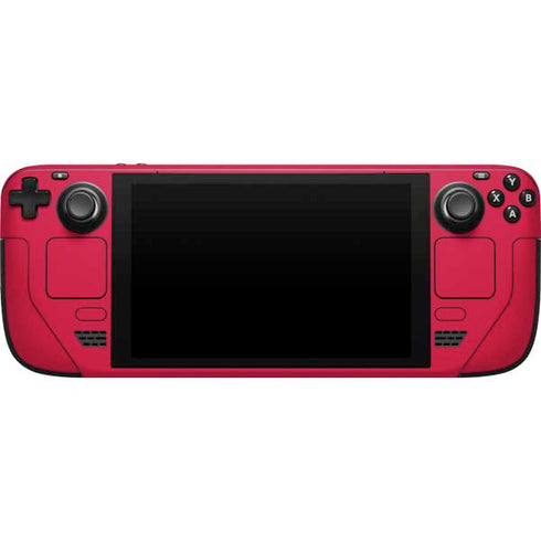 NBA Houston Rockets Standard - Red Steam Deck Handheld Gaming Computer Skin