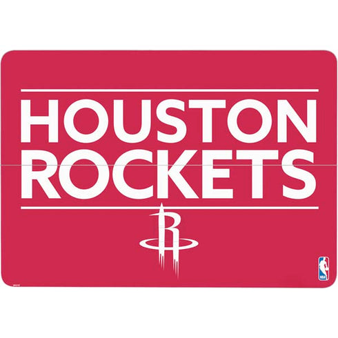 NBA Houston Rockets Standard - Red Surface Laptop Studio Skin