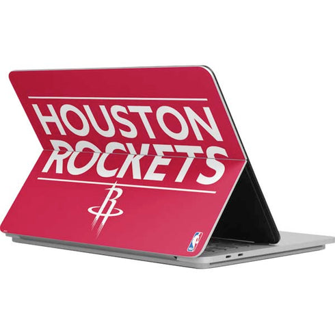 NBA Houston Rockets Standard - Red Surface Laptop Studio Skin