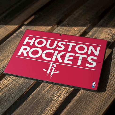 NBA Houston Rockets Standard - Red Surface Pro 7 Skin