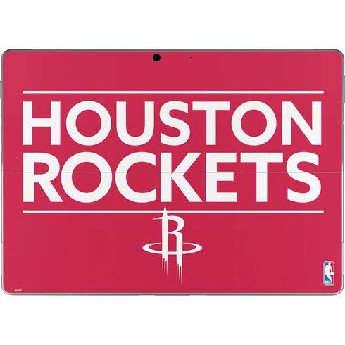 NBA Houston Rockets Standard - Red Surface Pro 9 Skin