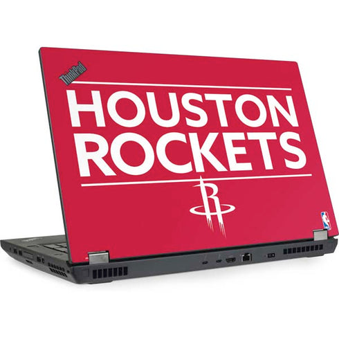 NBA Houston Rockets Standard - Red Lenovo ThinkPad Skin