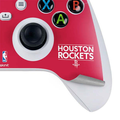 NBA Houston Rockets Standard - Red Xbox Series S Controller Skin