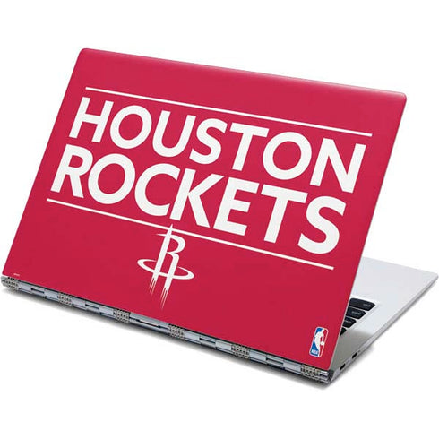 NBA Houston Rockets Standard - Red Yoga 910 2-in-1 14in Touch-Screen Skin