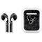 NFL Houston Texans Black & White Apple AirPods Skin