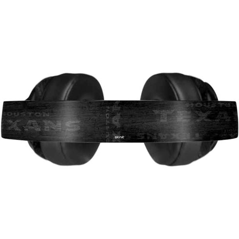 NFL Houston Texans Black & White Beats Solo Pro Skin