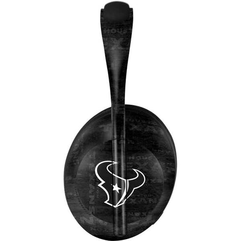 NFL Houston Texans Black & White Bose Noise Cancelling Headphones 700 Skin