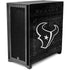 NFL Houston Texans Black & White Corsair 4000D Tempered Glass Mid-Tower ATX Case Skin