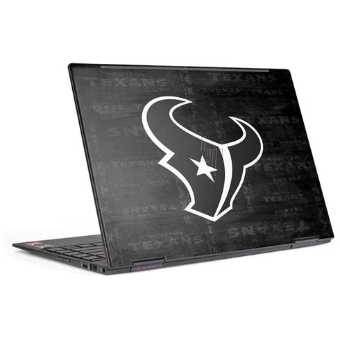 NFL Houston Texans Black & White HP Envy Skin