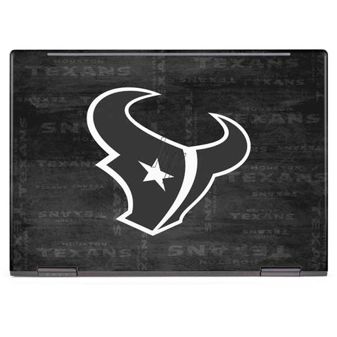 NFL Houston Texans Black & White HP Envy Skin
