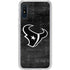 NFL Houston Texans Black & White Galaxy A10e Clear Case