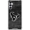 NFL Houston Texans Black & White Galaxy A14 5G Clear Case