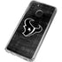 NFL Houston Texans Black & White Galaxy A21 Clear Case