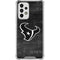 NFL Houston Texans Black & White Galaxy A33 5G Clear Case