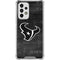 NFL Houston Texans Black & White Galaxy A53 5G Clear Case