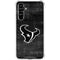 NFL Houston Texans Black & White Galaxy A54 5G Clear Case
