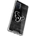 NFL Houston Texans Black & White Galaxy A71 5G Clear Case