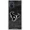 NFL Houston Texans Black & White Galaxy A71 5G Clear Case