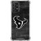 NFL Houston Texans Black & White Galaxy A72 5G Clear Case
