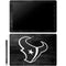 NFL Houston Texans Black & White Galaxy Book 12in Skin