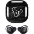 NFL Houston Texans Black & White Galaxy Buds Pro Skin