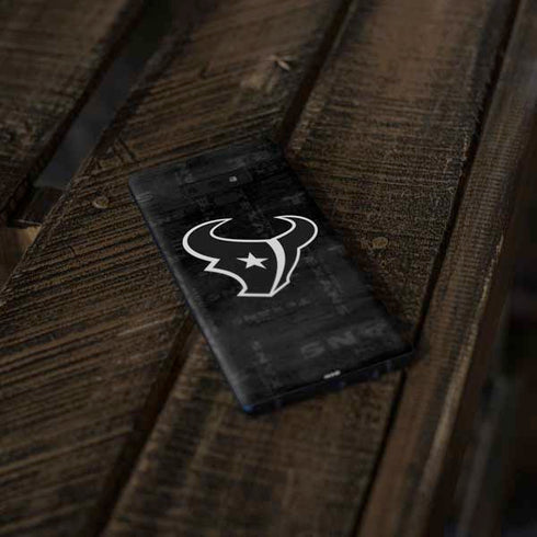NFL Houston Texans Black & White Galaxy Note 9 Skin