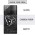 NFL Houston Texans Black & White Galaxy Note20 5G Skin