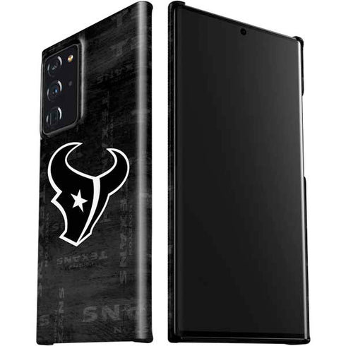NFL Houston Texans Black & White Galaxy Note20 Ultra 5G Lite Case
