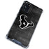 NFL Houston Texans Black & White Galaxy S20 FE Clear Case
