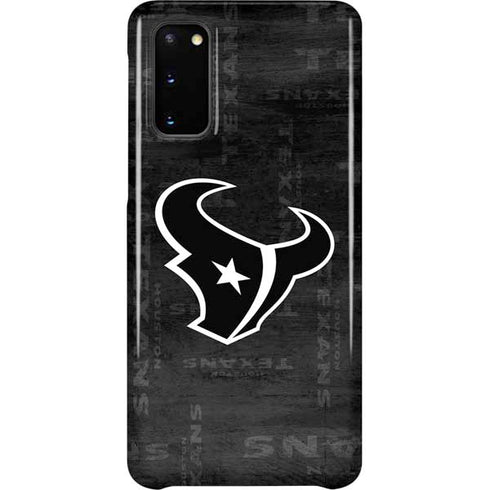 NFL Houston Texans Black & White Galaxy S20 Lite Case