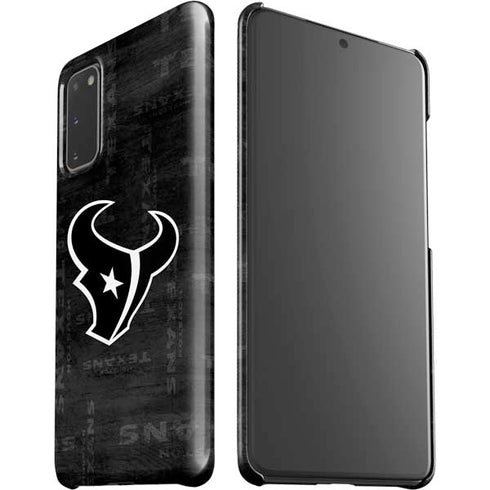 NFL Houston Texans Black & White Galaxy S20 Lite Case