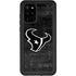 NFL Houston Texans Black & White Galaxy S20 Plus Waterproof Case