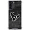 NFL Houston Texans Black & White Galaxy S21 5G Clear Case