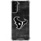 NFL Houston Texans Black & White Galaxy S21 Plus 5G Clear Case