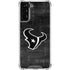NFL Houston Texans Black & White Galaxy S21 Plus 5G Clear Case