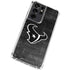 NFL Houston Texans Black & White Galaxy S21 Ultra 5G Clear Case