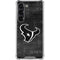 NFL Houston Texans Black & White Galaxy S23 Clear Case